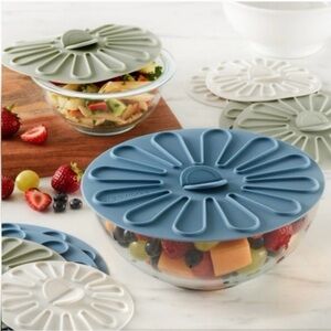 Prepworks 10pc Silicone Lid Set 10+ Multi-Function 100% Silicone Dishwasher Safe